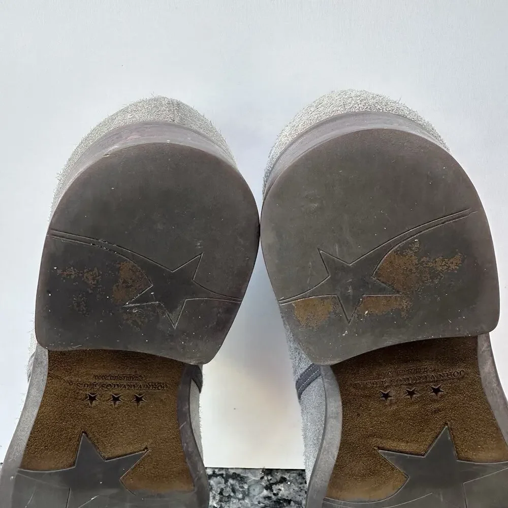 John Varvatos Star USA Men's Suede Chukka Boots Lace Up Ankle Shoes 10.5